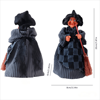 CZTICLE®🧙🧹Halloween Witch Doll Statue Decor Desktop