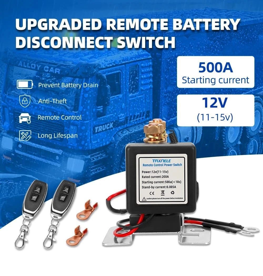 Cilifer®WIRELESS REMOTE CONTROL BATTERY RELAY SWITCH 🔌