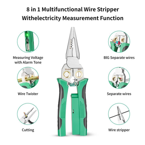 Cilifer®8 in 1 Wire Stripper Twister for Cutting and Pulling Wires