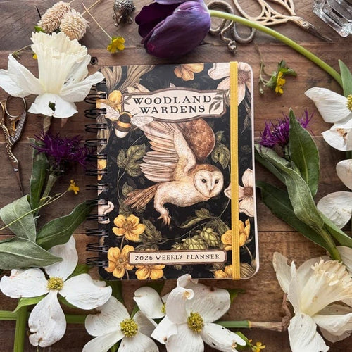 Cilifer®Limited Inventory Available! Woodland Wardens 2026 Weekly Planner  Hardcover