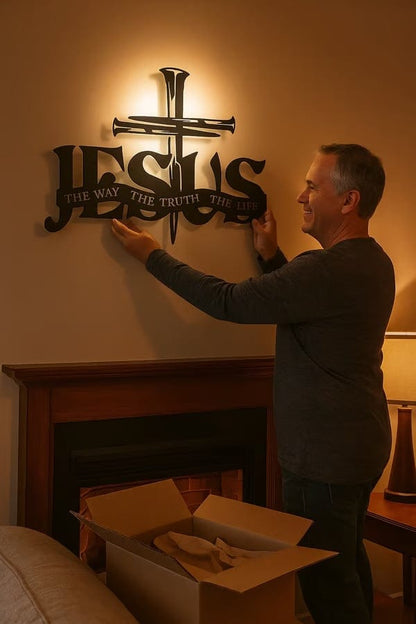 Cilifer®Jesus & Cross Design Wall Art