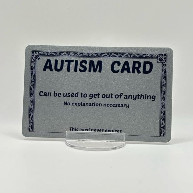 Autism Card *2
