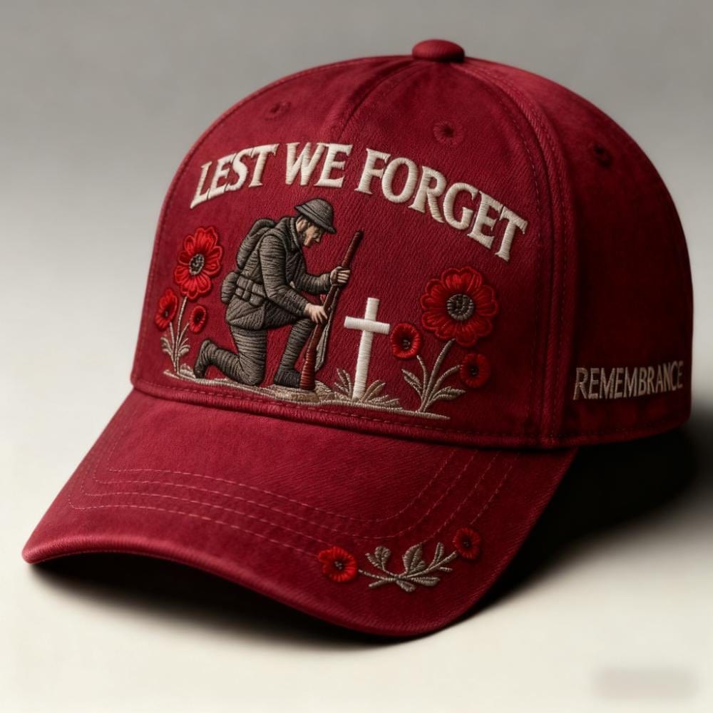 Cilifer®🌹Heroes Never Forgotten Remembrance Cap✝️ Keep Their Memory Alive