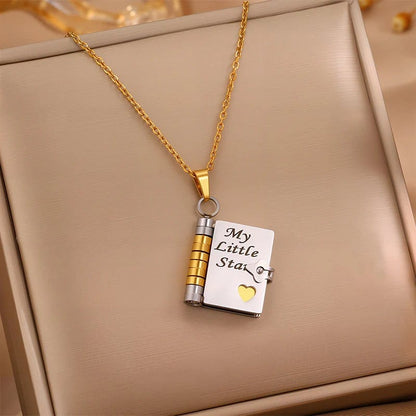 Cilifer®My Little Star Book Pendant. for your loved ones | A gift of everlasting love. for your family