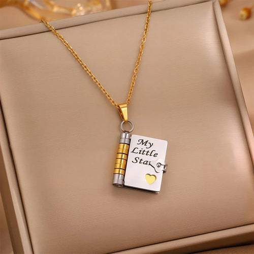 Cilifer®My Little Star Book Pendant. for your loved ones | A gift of everlasting love. for your family
