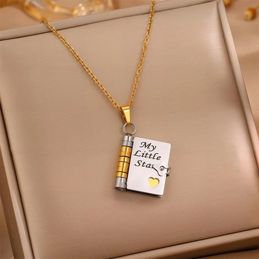 Cilifer®My Little Star Book Pendant. for your loved ones | A gift of everlasting love. for your family