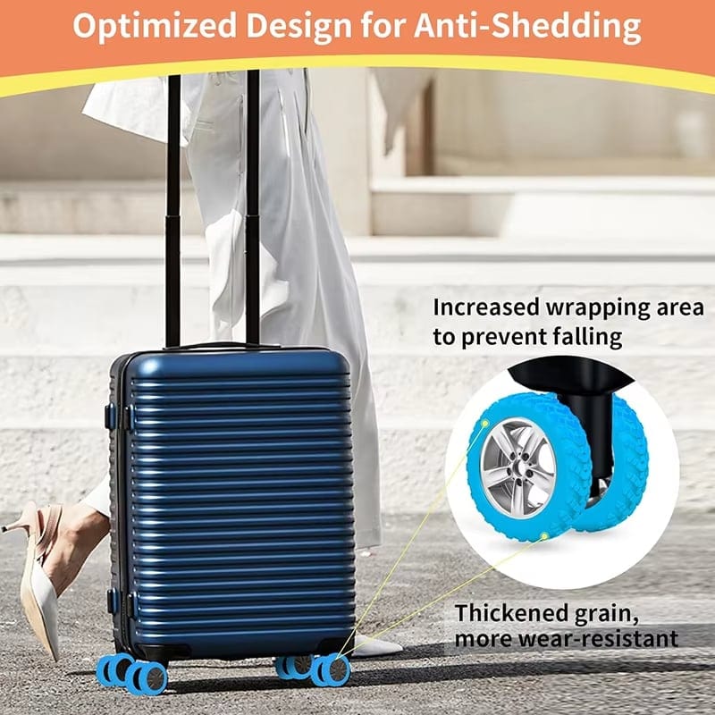 Cilifer®Luggage Suitcase Wheels Protection Covers