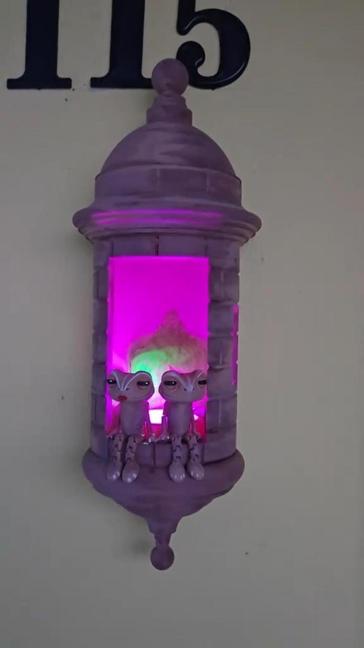 Cilifer®Puerto Rican Garita Wall Coqui Lamp