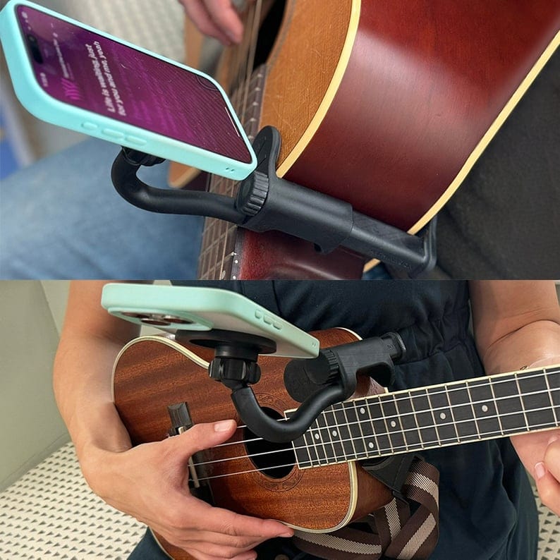 Cilifer®Guitar or Ukulele Magnetic Phone Holder