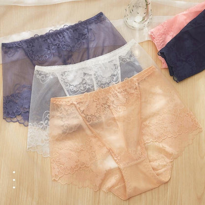 Cilifer® Ladies Silk Lace Handmade Panties
