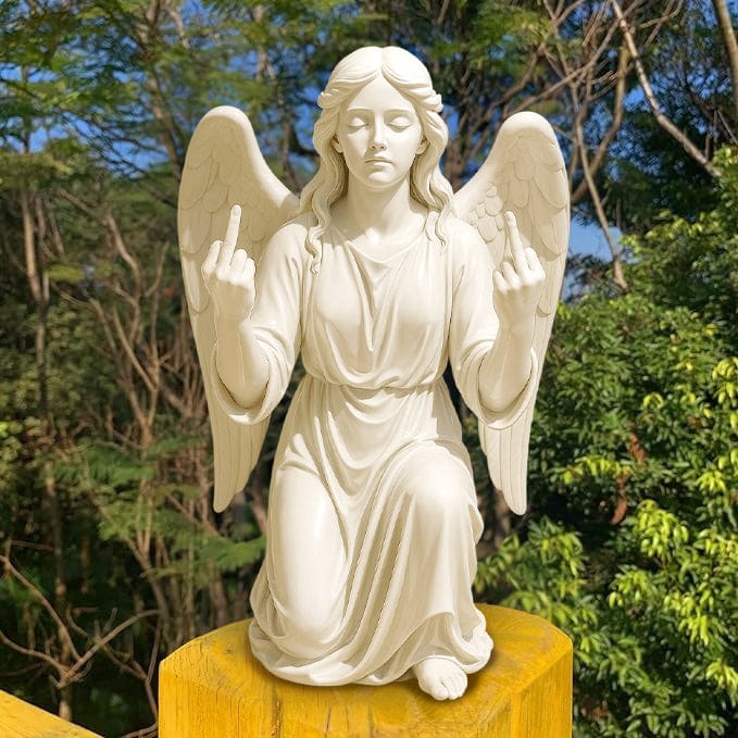 CZTICLE®Prayer Angel with Attitude🖕