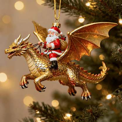 Cilifer®Santa's Dragon Riders Ornament Collection