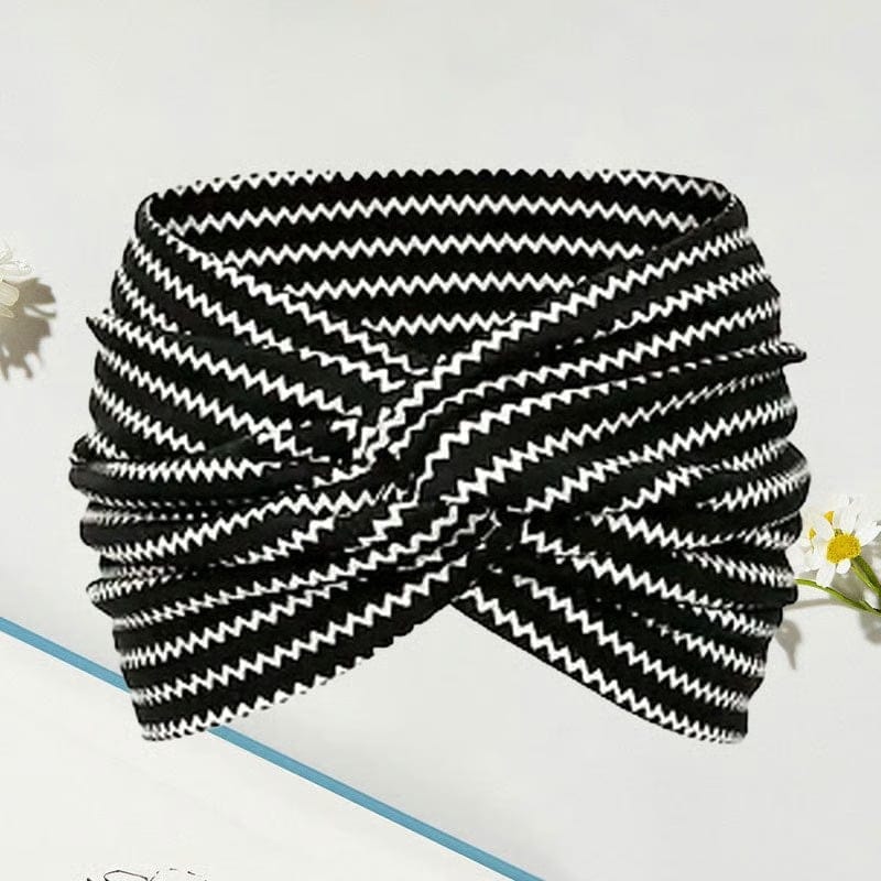 Cilifer®Printed cross yoga headband