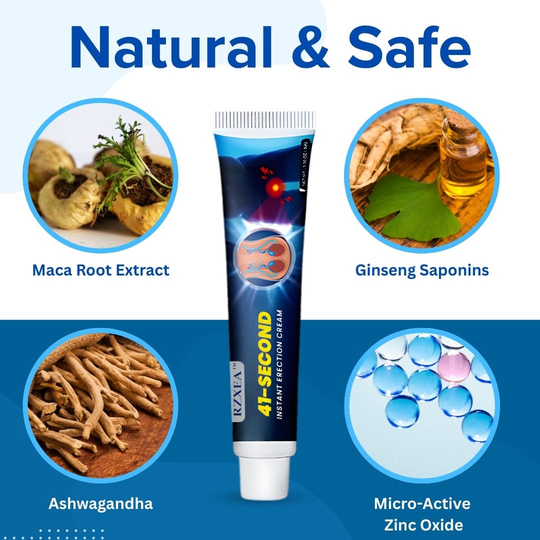 ❤️❤️Limited Valentine's Day stock | Save 50% Today|  RZXEA™ 41-Second Instant Erection Cream