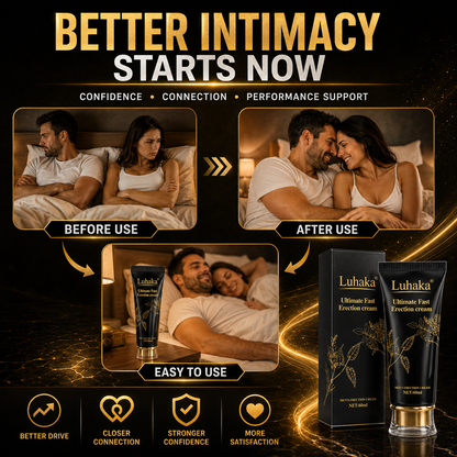 LUHAKA® Ultimate Fast Erection Cream (🍆 Enhanced Fullness & Size Appearance ⚡ Stronger, Firmer Erections 🩸 Supports Maximum Blood Flow & Expansion ⏱️ Improved Staying Power & Performance)