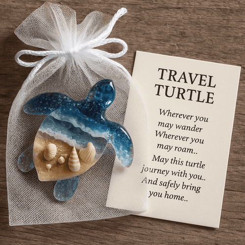 CZTICLE®Pocket Travel Turtle Hug Gift