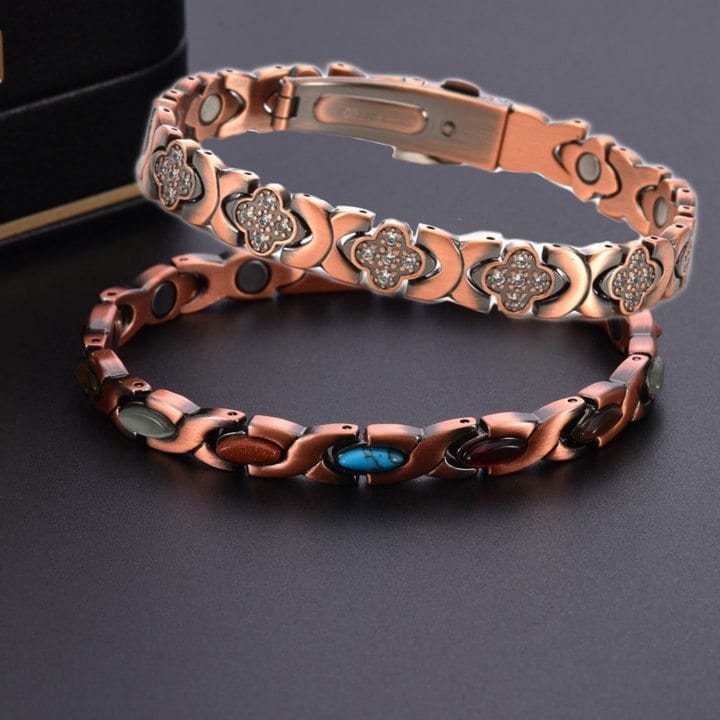 CZTICLE®🚀 Fresh Week Fresh Discounts 60% OFF -🍀Clover Copper Magnet Bracelet