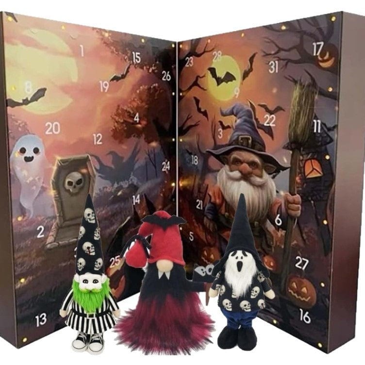 CZTICLE®🔥Halloween Pre-Sale 50% OFF🎃 Spooky Handmade Gnomes Countdown Calendar 2025-Early Access 👻