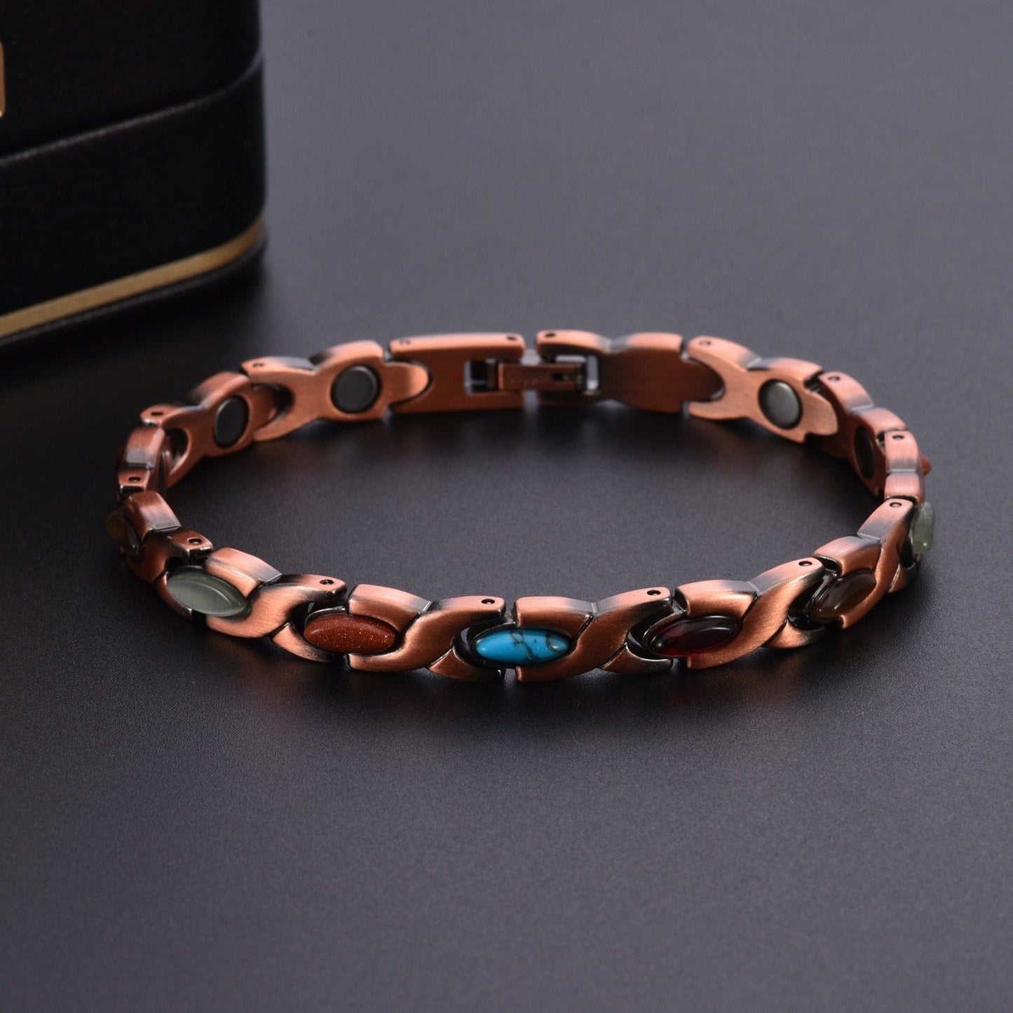 CZTICLE®🚀 Fresh Week Fresh Discounts 60% OFF -🍀Clover Copper Magnet Bracelet
