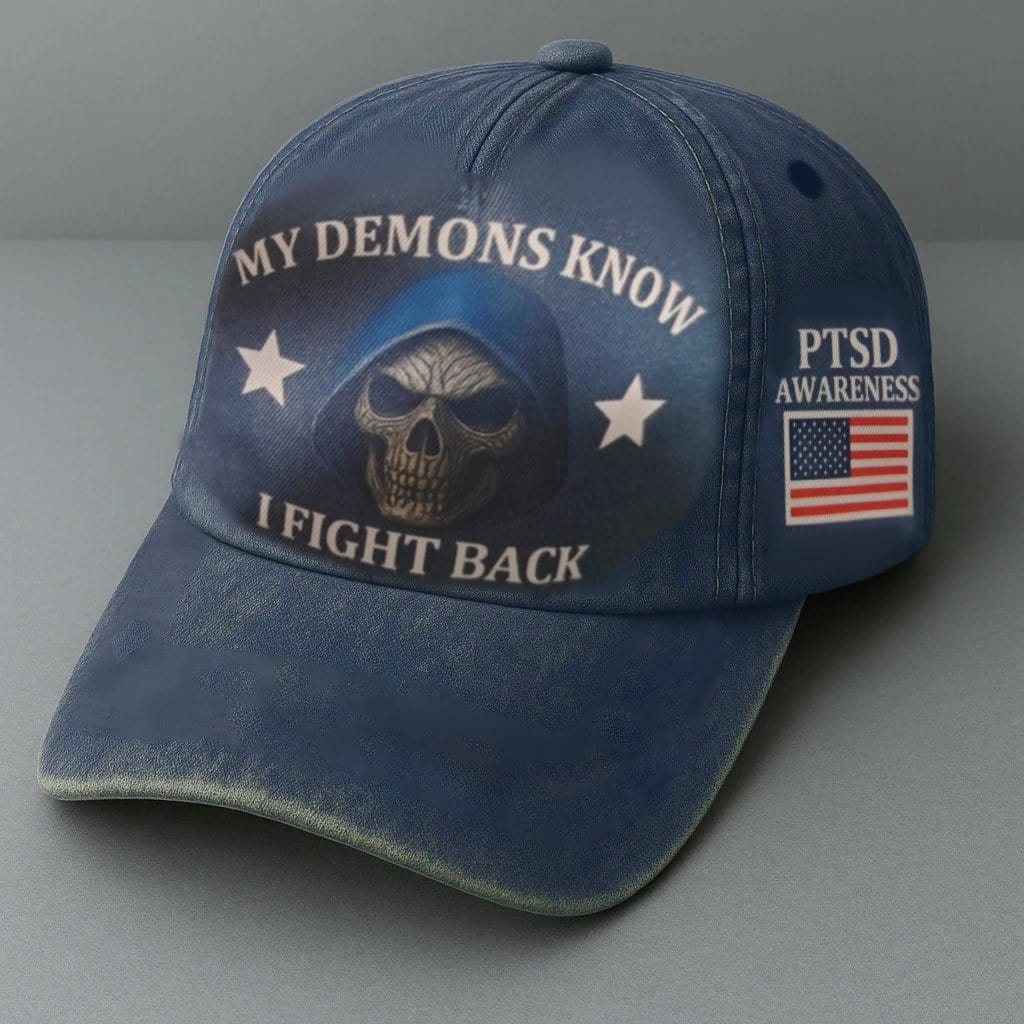 Cilifer®PTSD Awareness Hat – I Fight Back. Every Day
