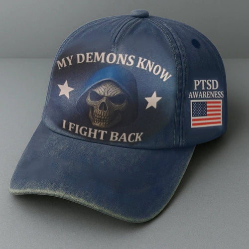 Cilifer®PTSD Awareness Hat – I Fight Back. Every Day