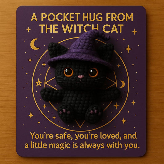Cilifer®Crafted by Hand 🧙Pocket Witch Cat