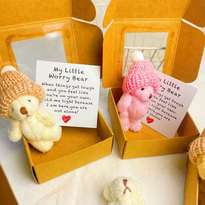 CZTICLE® 🎁Handmade Mini Plush Teddy Bear in Box