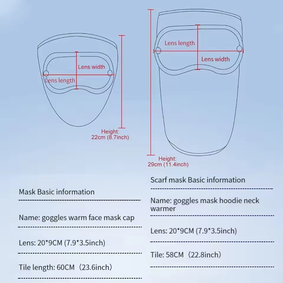 Cilifer®Winter warm fleece windproof high-definition goggles