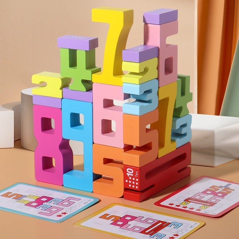 Cilifer®Wooden Number Building Block