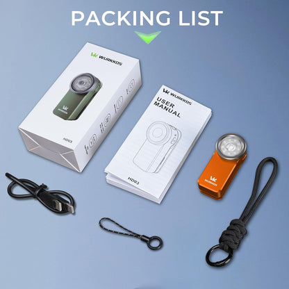 CZTICLE®680 lm Triple-Source Clip Flashlight