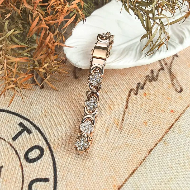 CZTICLE®🚀 Fresh Week Fresh Discounts 60% OFF -🍀Clover Copper Magnet Bracelet
