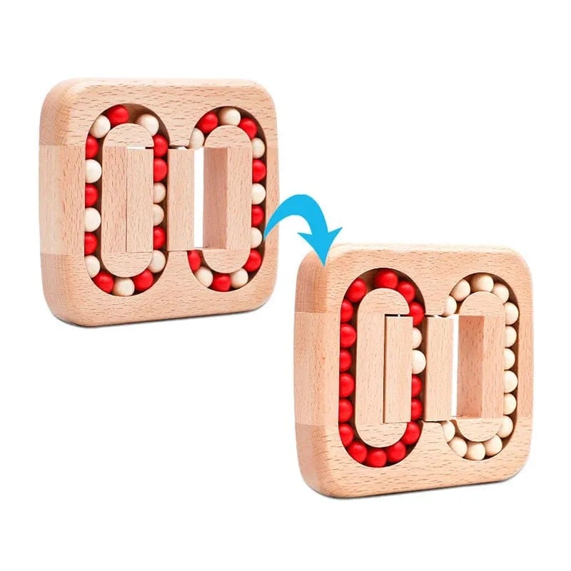 Cilifer®Rotating Magic Bean Fingertip Toy Wood Puzzles