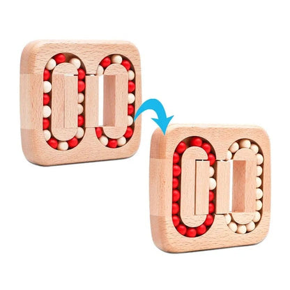 Cilifer®Rotating Magic Bean Fingertip Toy Wood Puzzles