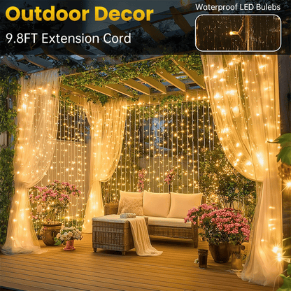 Cilifer®Remote-Control Led Curtain Light-9.8*9.8 FT