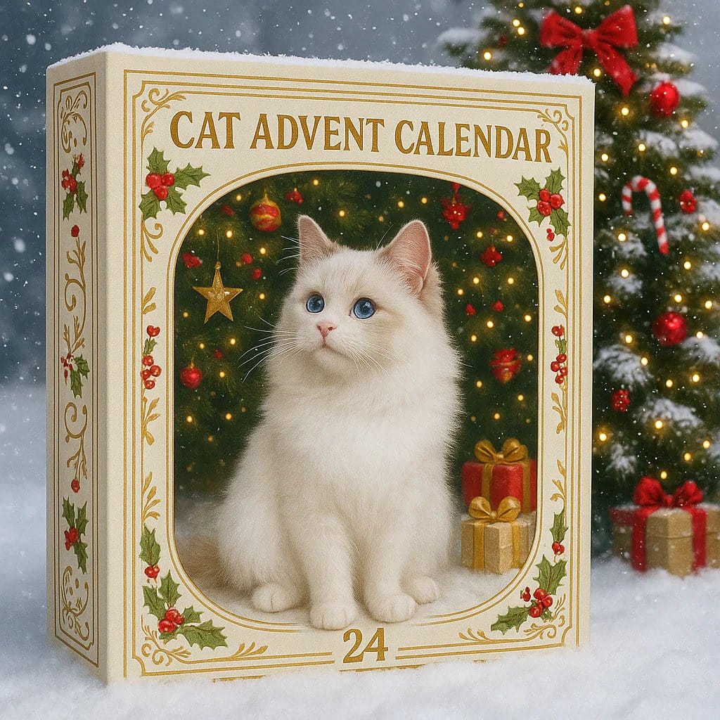 Cilifer®🎁LAST DAY SALE 70% OFF🔥Flash Sale⚡ 50K+ SOLD! Almost Gone🐱Purrfect Christmas – Cat Lovers Advent Calendar 2025💕