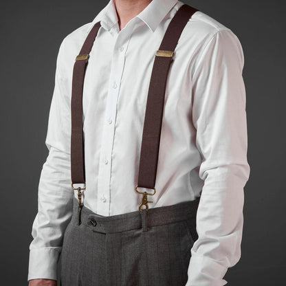 Cilifer®Leather Suspenders for handsome & Love