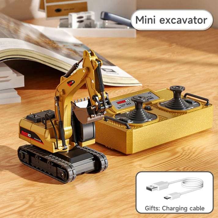 Cilifer®🚜 1:64 Premium Alloy Mini RC Construction