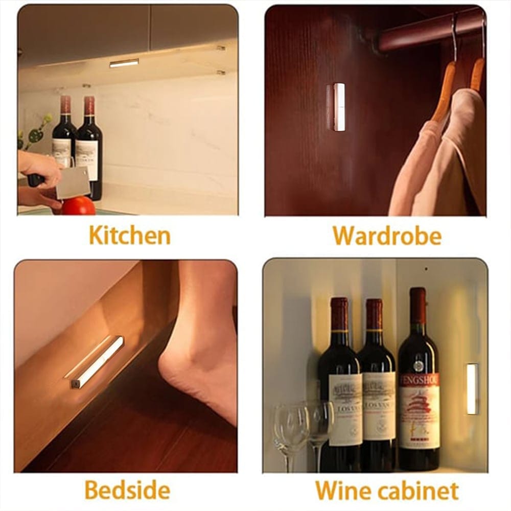 Cilifer®Punch-free Smart Sensor Magnetic Rechargeable LED Lights