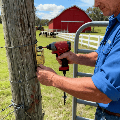 Cilifer®Instant Locking Gate Latch – Prevents Cattle. Sheep & Horses From Escaping