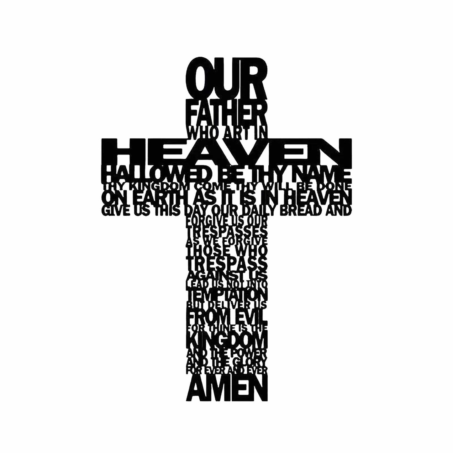 Cilifer®Jesus & Cross Design Wall Art