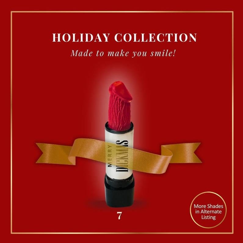 Cilifer®Merry Dickmas Funny Lipstick Holiday Collection