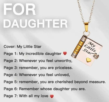 Cilifer®My Little Star Book Pendant. for your loved ones | A gift of everlasting love. for your family
