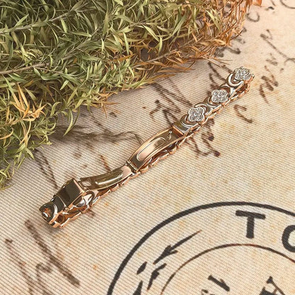 CZTICLE®🚀 Fresh Week Fresh Discounts 60% OFF -🍀Clover Copper Magnet Bracelet