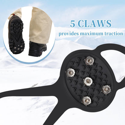 Cilifer®2 Pairs Ice Grippers Traction Cleats