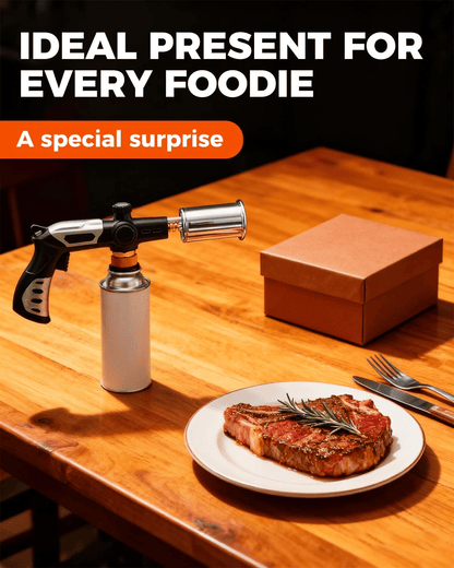 Cilifer®Powerful Propane Torch(Propane Tank Not Included)  Instant Ignition for Grilling. Charcoal. Soldering & Outdoor Cooking