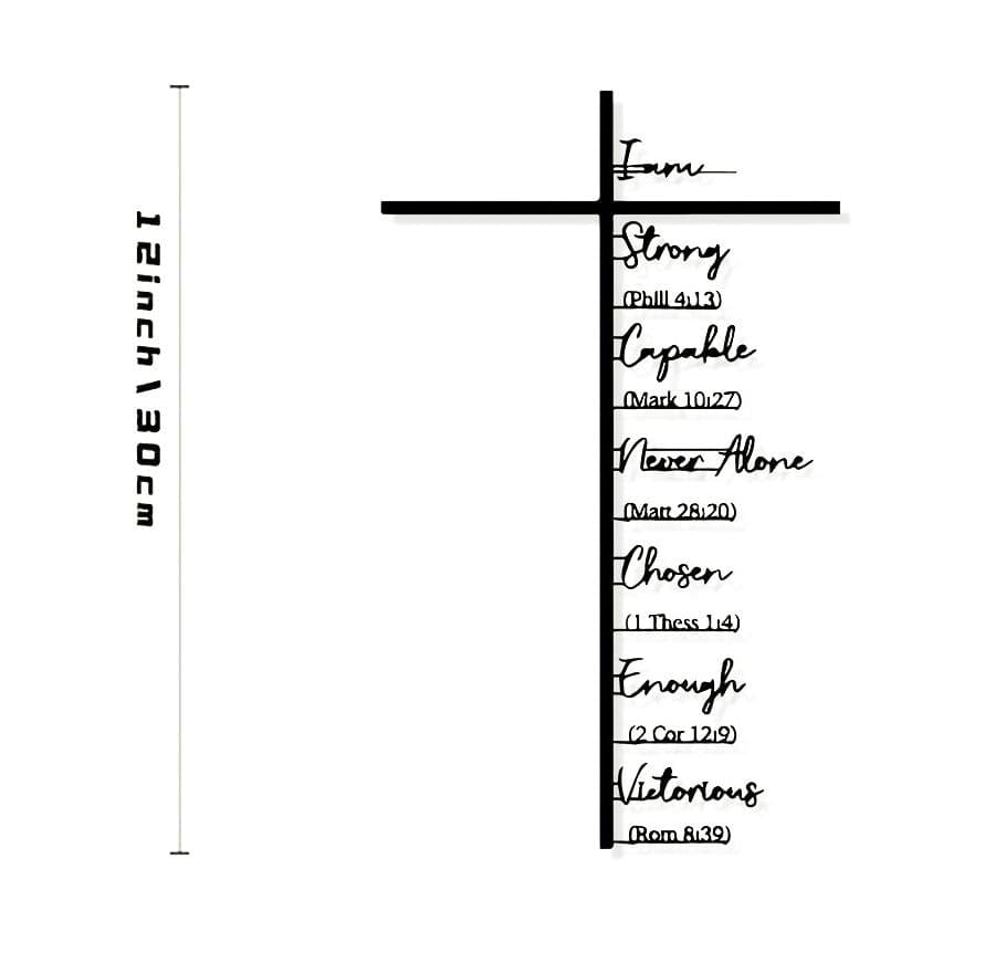 Cilifer®Jesus & Cross Design Wall Art