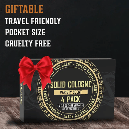 Cilifer®Solid Cologne for Men - 4 Pack