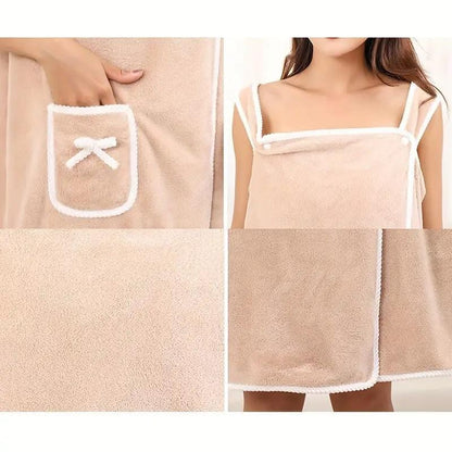 CZTICLE®Women's Coral Fleece Bathrobe