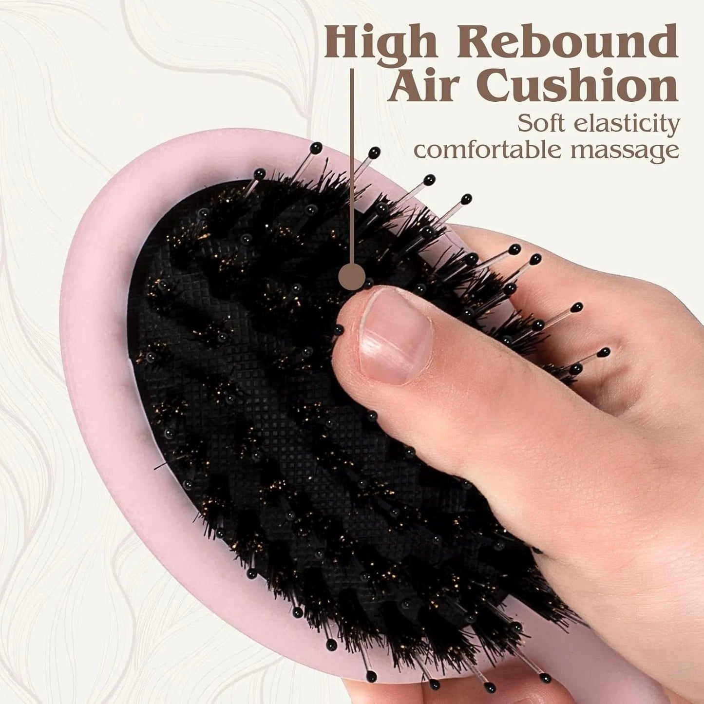 CZTICLE®🎉BUY 1 GET 1 FREE/BUY 2 GET 2 FREE🔥HOT SALE - Boar Bristle Comb(Add 2/4 pcs to cart)