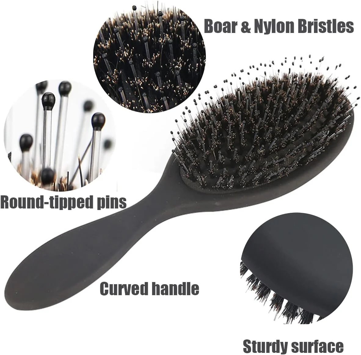 CZTICLE®🎉BUY 1 GET 1 FREE/BUY 2 GET 2 FREE🔥HOT SALE - Boar Bristle Comb(Add 2/4 pcs to cart)